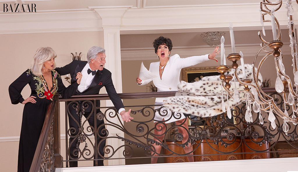 Kris Jenner, Yolanda Hadid, Harper's BAZAAR, October 2019 Kris Jenner, Yolanda Hadid, Harper's BAZAAR, October 2019